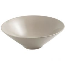 Lavabo da appoggio slim 40,5 cm sabbia in ceramica Paras