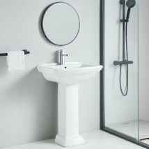 Rogier&mothes - Lavabo de pedestal de cerámica retro madry 60 cm