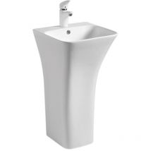 REA - lavabo de pie ada white