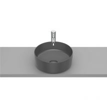 Roca - Lavabo de sobre encimera fineceramic round inspira Color: Onix