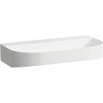 Laufen - Lavabo de sobremesa Sonar de sin agujero para grifo, sin