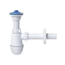 Lavabo déchets évier piège de bouteille en acier inoxydable filtre 5/4' x 32mm