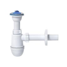 Aniplast - Lavabo Déchets Évier Piège De Bouteille En Acier Inoxydable Filtre 5/4' X 32mm