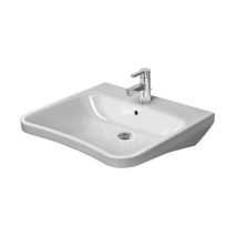 Duravit - DuraStyle - Lavabo 650x570 mm, avec 1 trou, avec WonderGliss, blanc alpin 23296500001