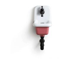 Bleu Provence - Lavabo École en Céramique émaillée - 26 cm True Colors - Rose Foncé (Rosa 3014)