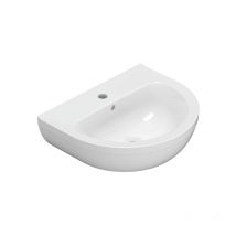 Ceramica Globo - Lavabo en céramique 55x45 cm Globo Grace GRN55BI Blanc - Céramique - Standard