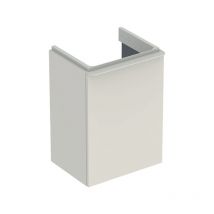 Keramag - Geberit Smyle Mueble de lavabo con enjuague manual cuadrado,