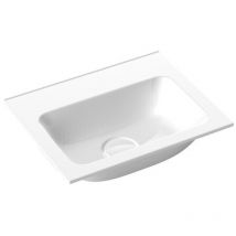 Emco - evo 400 lavabo, 400x320mm, sin rebosadero, para mueble bajo