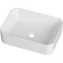 Granitan - Lavabo rectangulaire en ceramique blanche 50x365 rado 85031098