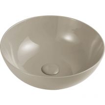 Linpha - Lavabo sobre encimera delgado Sabbia H.140