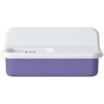 Lavabo Rétro Asymétrique En Céramique 80 Cm - True Colors Lite - Lilas