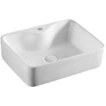 Linpha - Lavabo sobre encimera LA34 - Blanco