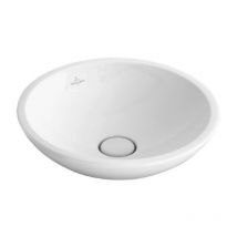 Villeroy&boch - Lavabo sobre encimera redondo con rebosadero 43 cm villeroy et boch Loop & Friends Blanco CeramicPlus