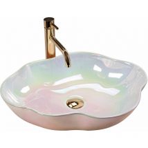 Lavabo Sobre Encimera Rea Akoya Pearl