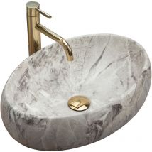 REA - lavabo sobre encimera linda stone
