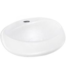 Lavabo Sospeso Cloud L 65 Cm Bianco Alpino