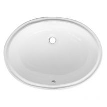 Lavabo sottopiano bianco cm 57 x 42