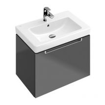 Lavabi classici, 600 x 470 mm, Rettangolare, per rubinetteria 3 fori, foro centrale bombato, con troppopieno, Porcellana sanitaria Bianco