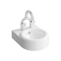 Lavabo Vitra Liquid 40 cm 2 trous avec trop-plein