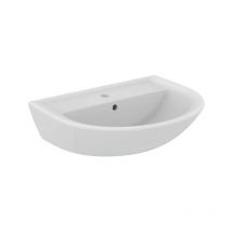Lavabo 60x47 cm in ceramica bianco lucido Ideal Standard Eurovit - Con colonna