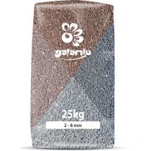 Lavamulch Farbmix 2 - 8 mm 25kg x 40 Sack 1000kg - Galamio