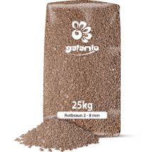Galamio Lavamulch Rotbraun 2 - 8 mm 25kg x 12 Sack 300kg