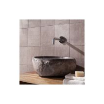 Lavandino da appoggio in pietra di fiume – 57x70xh15 cm – 15 kg – Cipì