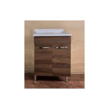 Lavatoio antonella 60X50 cm con sifone noce