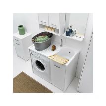 Colavene - Lavatoio Copri Lavatrice con Vasca Destra Domestica 106x60x90 - DL1061B