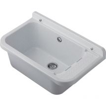 Lavatoio 60x34x21 cm in Polipropilene 17l Forlani Pilozzo 60 Marmorizzato