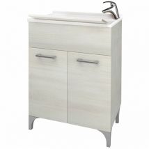 évier en bois cm.60x50 chêne blanc