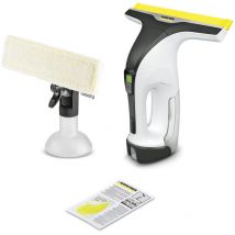 KARCHER Aspiragocce WV 4-4 Plus - Serbatoio acqua sporca: 150 ml - Autonomia per ricarica della batteria: circa. 40 (2,5 Ah) min - Capacità della