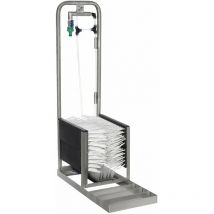 Kerbl - Lave bottes inox 86x58x30 cm professionnel spécial agricole ou industrie