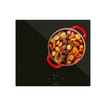 Cecotec - Plaque de cuisson à induction dede 3 brûleurs, 9 niveaux, puissance max. 7200W et commande par curseur tactile.