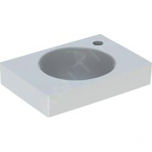 Preciosa ii - Lave-mains 400x280x100 mm, trou pour robinetterie à droite, sans trop-plein, blanc 273240000 - Geberit