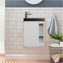 Meuble lave-mains HAMPTON Blanc