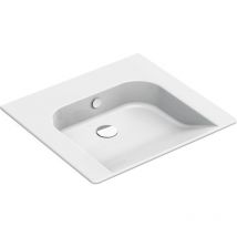 Lave-vaisselle en céramique community 60x55cm, pas de trou de robinet, blanc ExtraGlaze