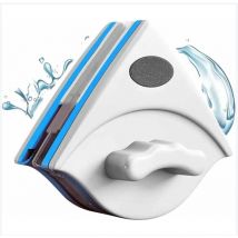 Lave Vitre Magnétique Double Vitrage, Brosse de Nettoyage pour Vitres Double Face, Ettoyeur Vitre Intérieur pour Vitres Vitrées 3-8mm, avec Corde