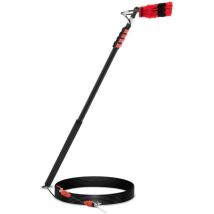 Ulsonix - Lave vitre télescopique 160 à 600 cm avec brosse 35 cm - Brosse lavage télescopique