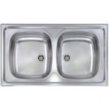 011544XCSSX Lavello ix Mondial 3'' 86X50 2 Vasche - CM