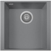 Lavello Composito Cucina Plados On4110st Una Vasca Sottotop - Um42 Titanio