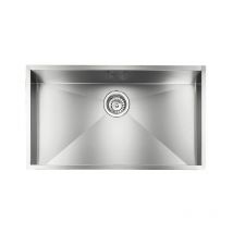 CM - Lavello filoquadra 77X45X19 1 vasca acciaio inox