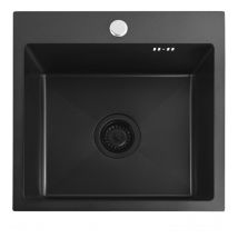 Lavello In Acciaio Leo 40 Black