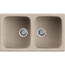 Elleci - Lavello master 450 86x50 2 vasche avena 51