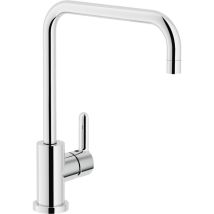 Caesaroo - nobili abc Miscelatore Rubinetto Monocomando Lavello Canna u Girevole, Finitura Cromo AB87134CR