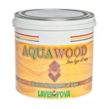 Vernice all'acqua lucida 0,75 L – Lavernova – Alta brillantezza e durezza – Protezione duratura per infissi esterni
