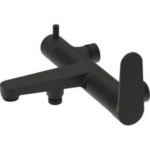 Cetus Matt Black Wannen Und Brausebatterie - Lavita