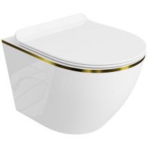 Wand-WC Hänge Toilette Toilettenbecken - Lavita