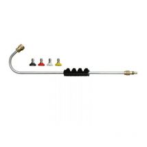 Lavor - Lance en métal courbé avec 4 buses - 50120445