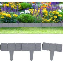 Lawn Edging Sets - 10x Granite Design 15,00m (de)